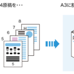 複合機の冊子印刷（製本印刷・中綴じ印刷）機能【見栄えの良い資料作成に】