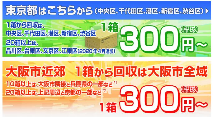 書類管理ドットコムの書類廃棄回収サービス