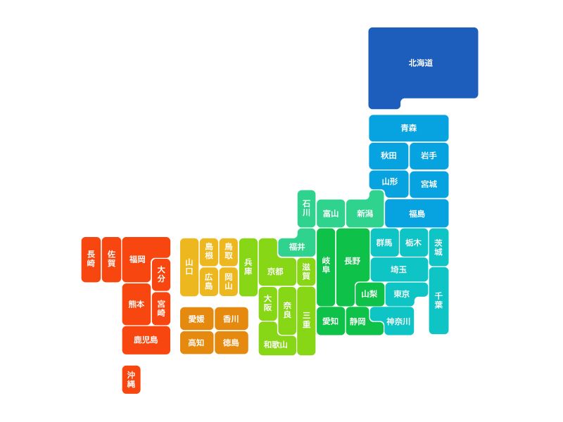 日本地図