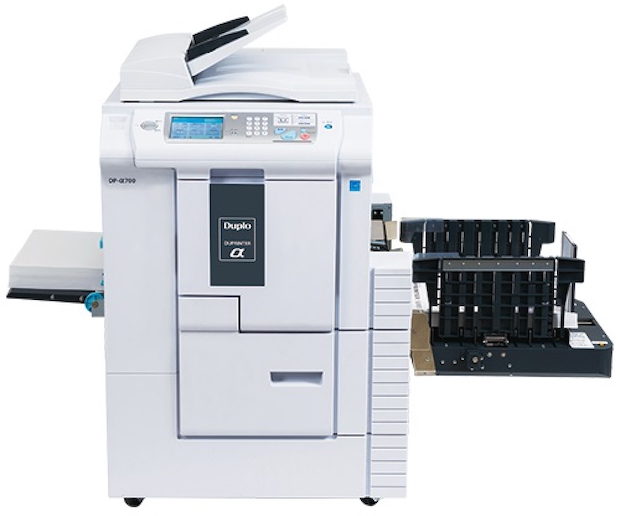デュプロ印刷機デュープリンタ―（DP-α700）