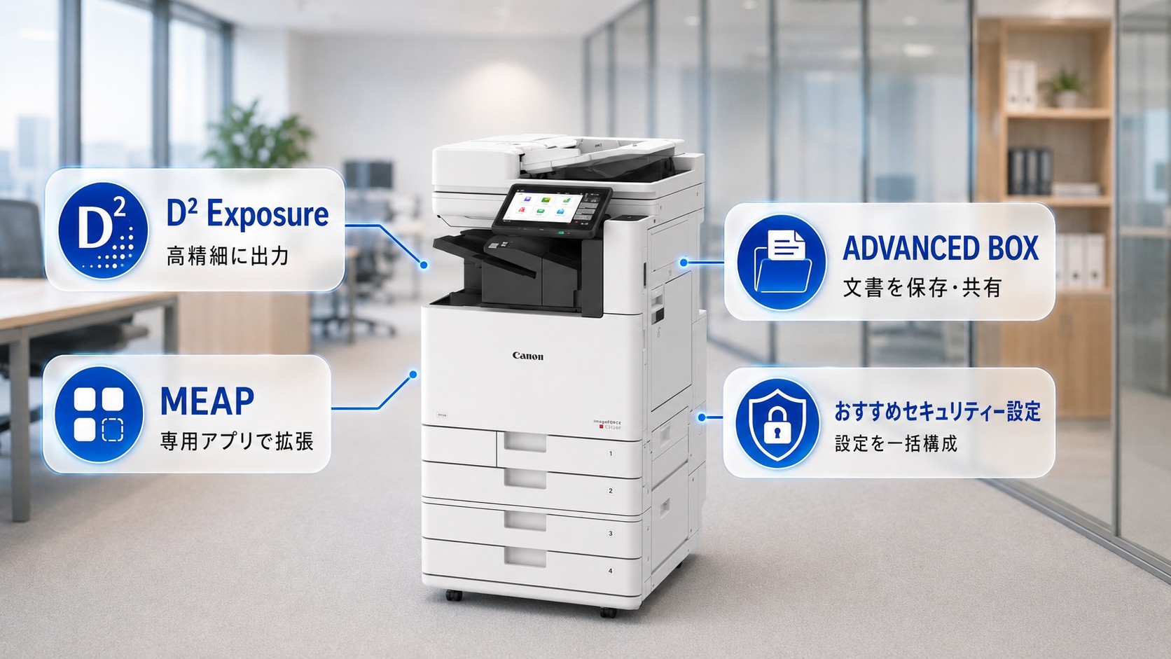 imageFORCE C3100Fシリーズ共通機能