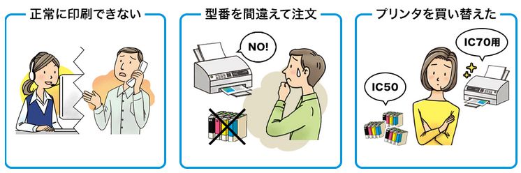 インクナビのインク保証