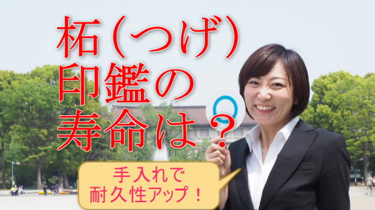 柘（つげ）の印鑑の寿命は短い⁉ 手入れ次第で耐久性アップ！薩摩本柘＆御蔵本柘も