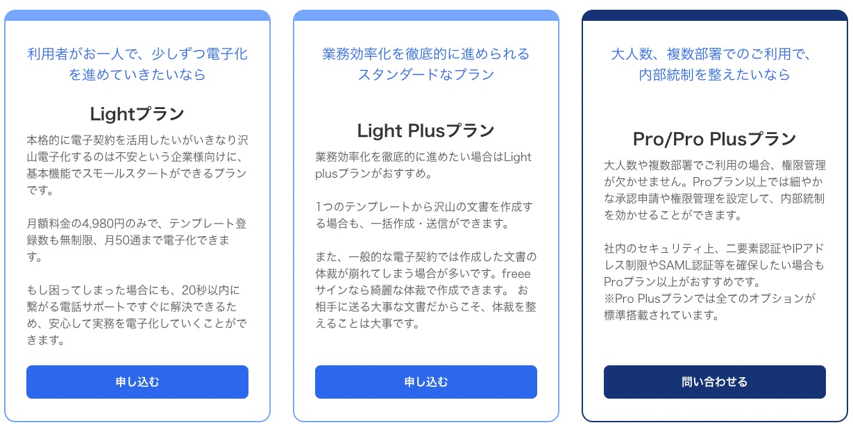 freeeサインとGMOサインを徹底比較！価格・機能性・セキュリティはどっちが優秀？